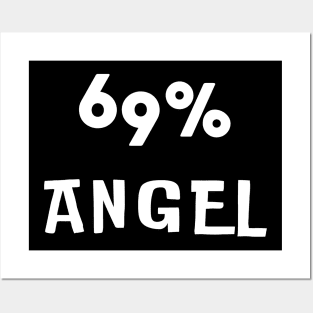 69% angel Posters and Art